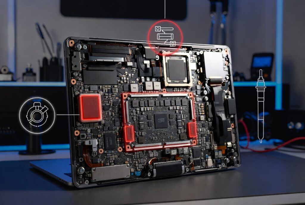 2019 macbook pro 16 in logic boaord -ifixit.org.uk