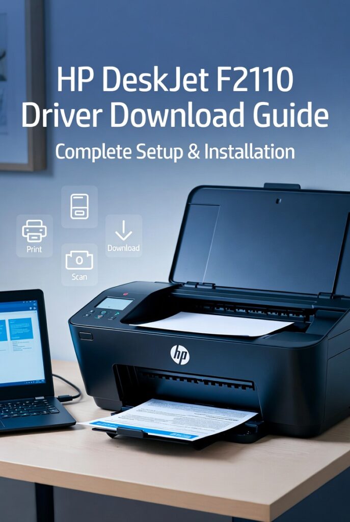 HP DeskJet F2110 All-in-One Printer Driver Download