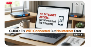 How to Fix WiFi Connected but No Internet Access Error?