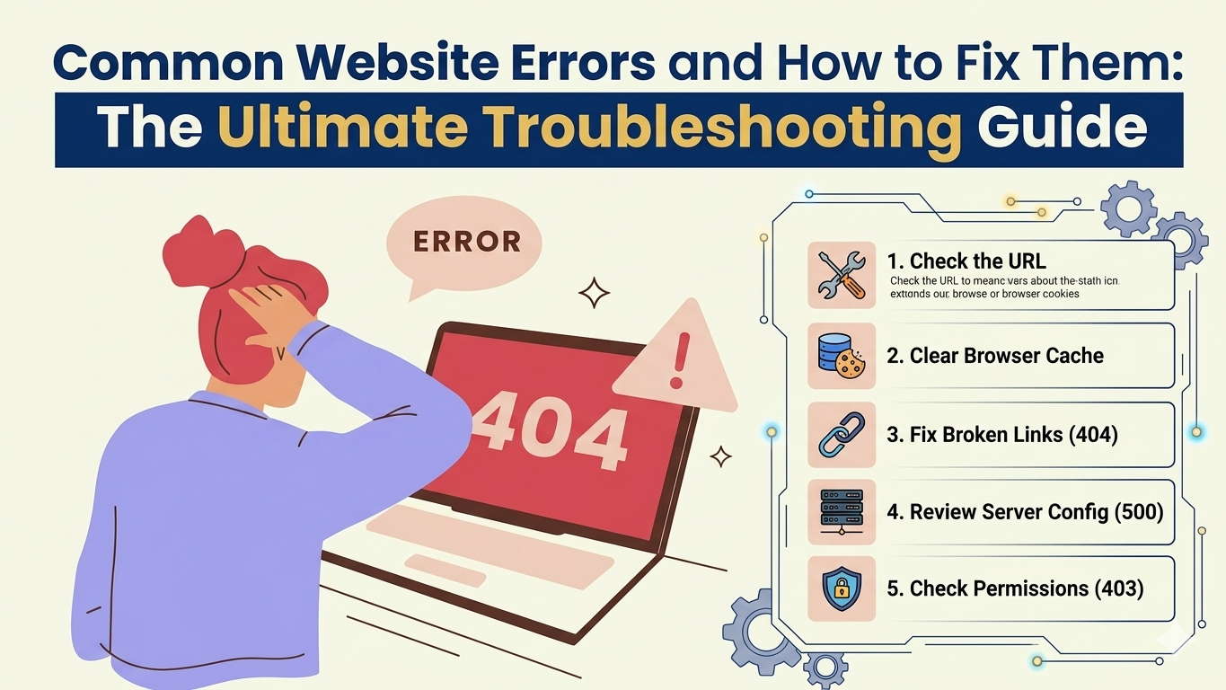 Common Website Errors and How to Fix Them: The Ultimate Troubleshooting Guide