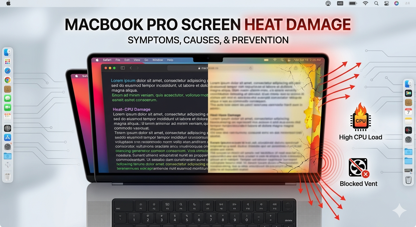 What Is Everything You Need to Know About MacBook Pro Screen Heat Damage?