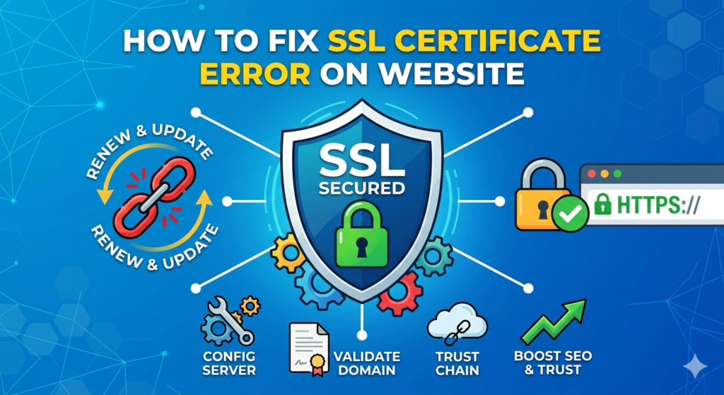 How to Fix SSL Certificate Error on Website