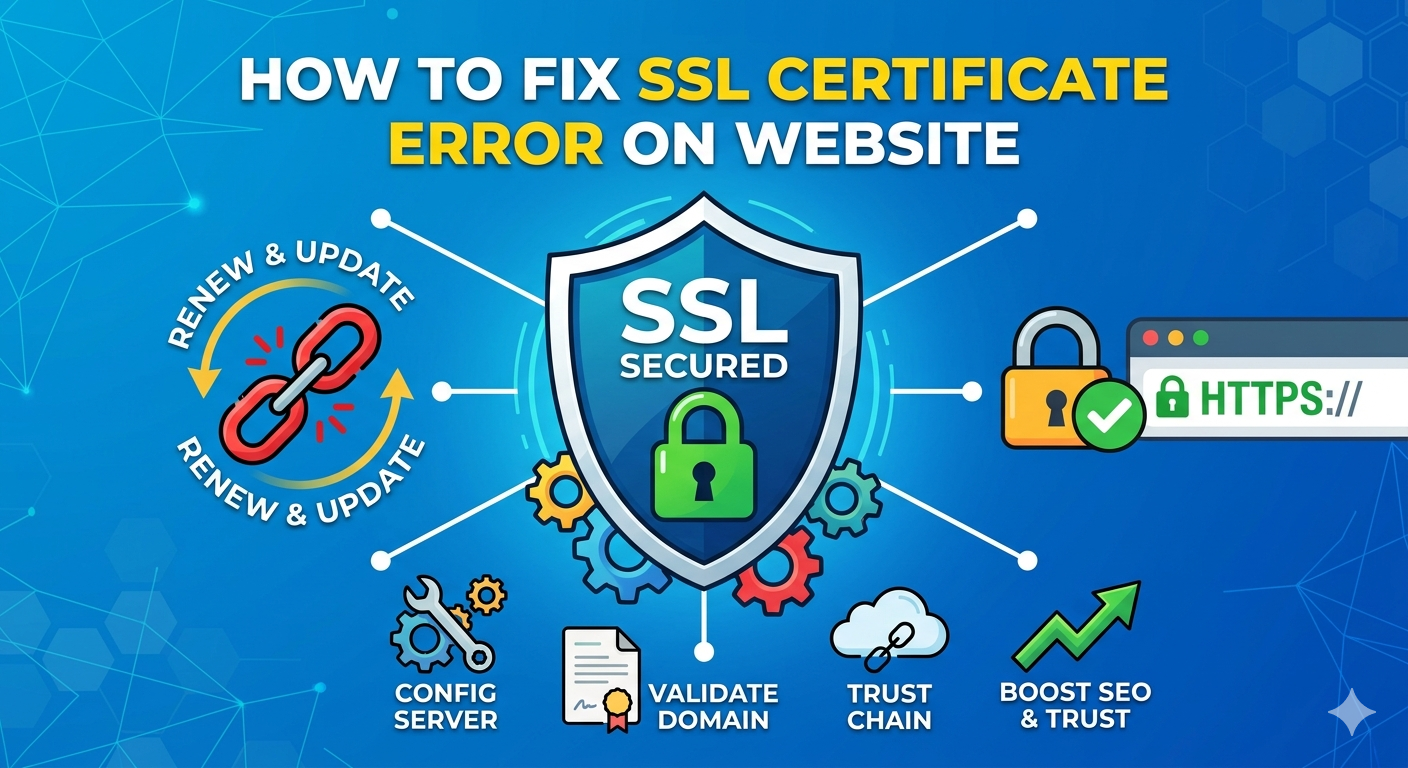How to Fix SSL Certificate Error on Website: A Comprehensive Troubleshooting Guide