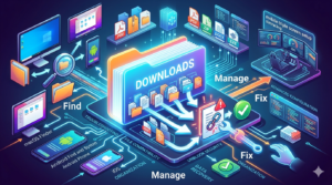 fix downloaded files
