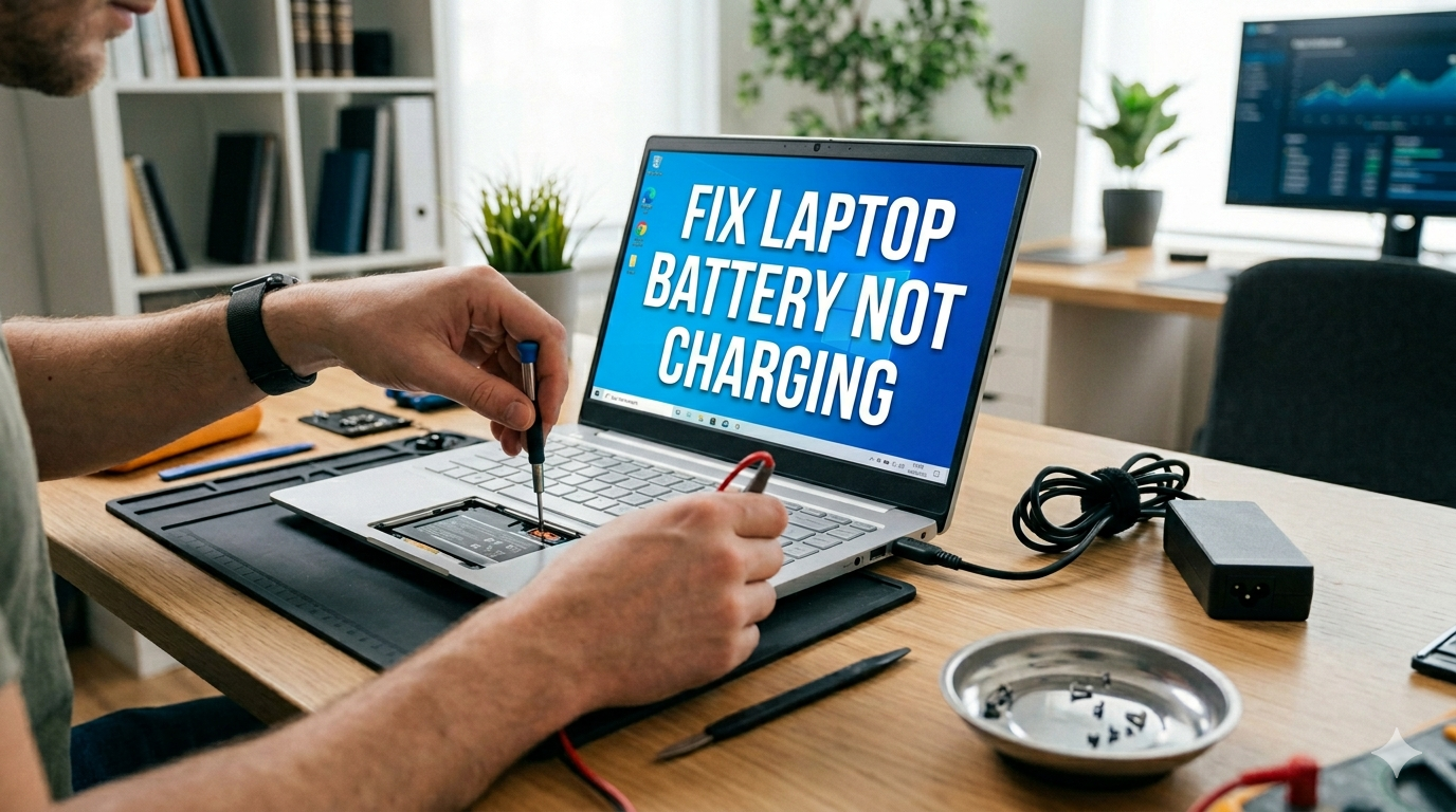 How to Fix Laptop Battery Not Charging: A Comprehensive Troubleshooting Guide