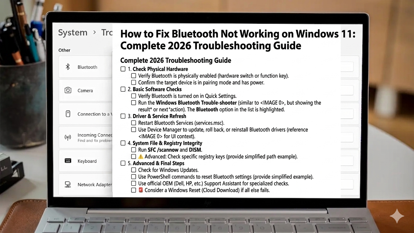 How to Fix Bluetooth Not Working on Windows 11? How to Fix Bluetooth Not Working on Windows 11?