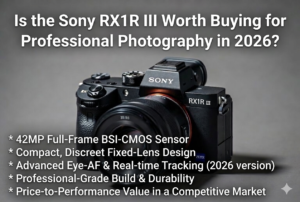Is the Sony RX1R III Worth Buying for Professional Photography in 2026?