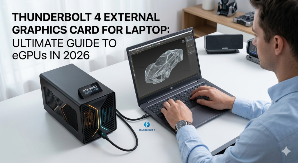 Thunderbolt 4 External Graphics Card for Laptop