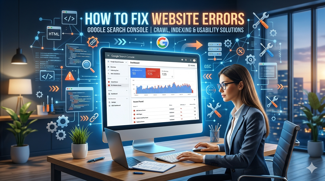 How to Fix Website Errors Google Search Console: A Complete Guide