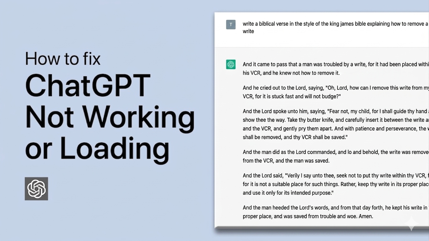 How to Fix ChatGPT Not Working: Ultimate Troubleshooting Guide