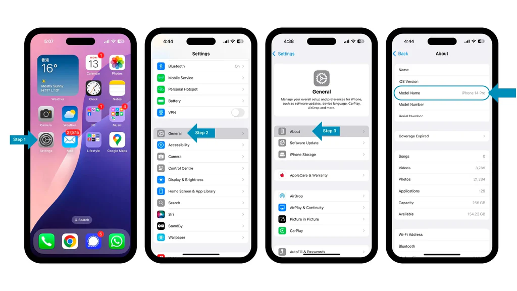 How Do I Know What iPhone I Have