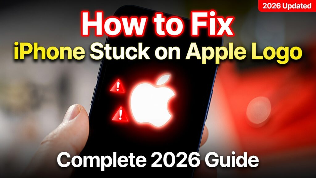 How to Fix iPhone Stuck on Apple Logo Screen?