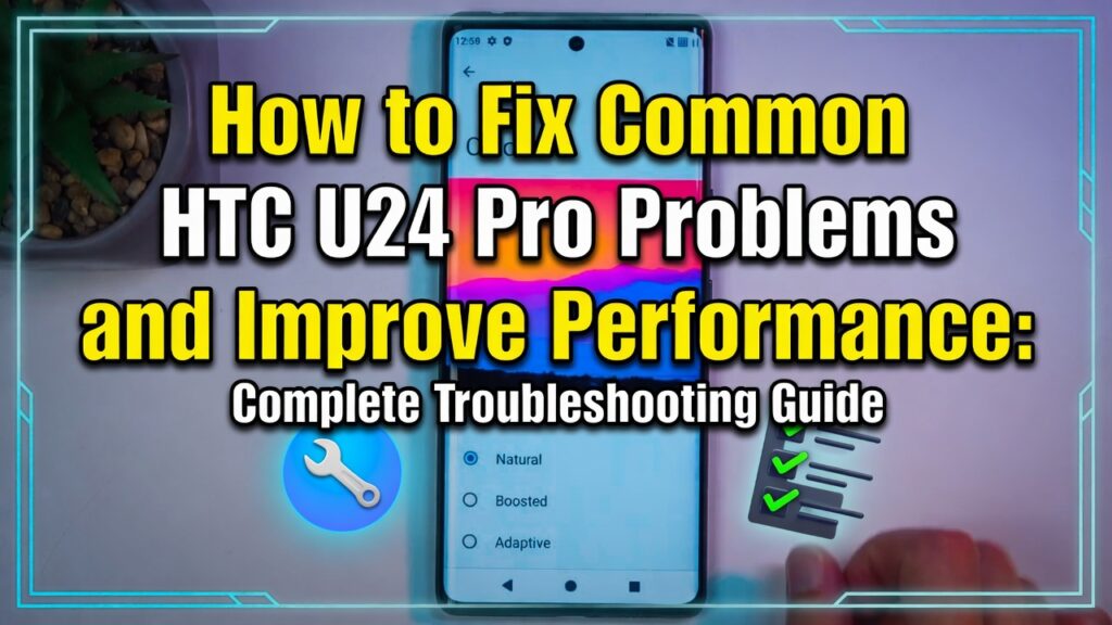 How to Fix Common HTC U24 Pro Problems and Improve Performance