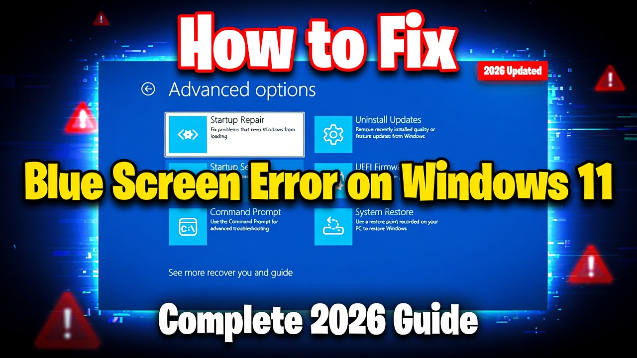 How to Fix Blue Screen Error on Windows 11: The Complete 2026 Guide How to Fix Blue Screen Error on Windows 11: The Complete 2026 Guide