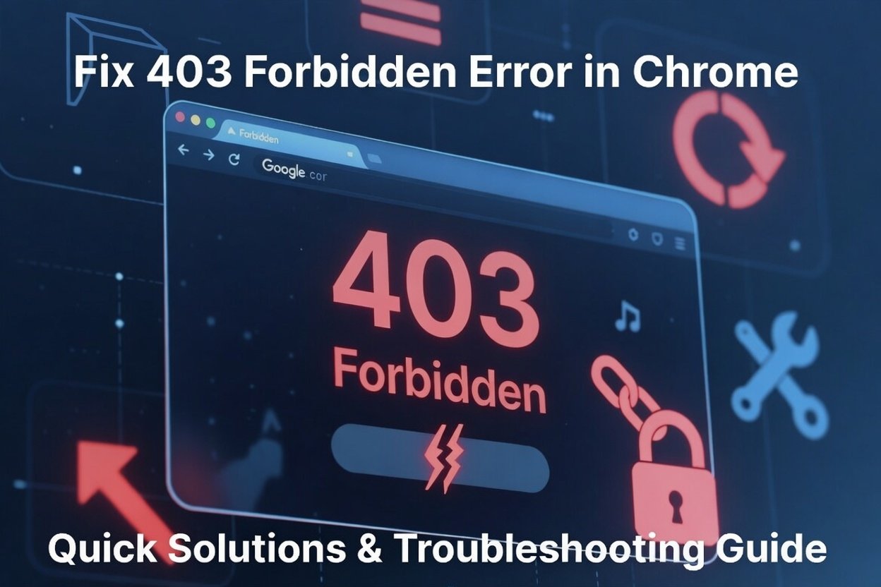 How to Fix 403 Forbidden Error on Google Chrome: The Complete Troubleshooting Guide