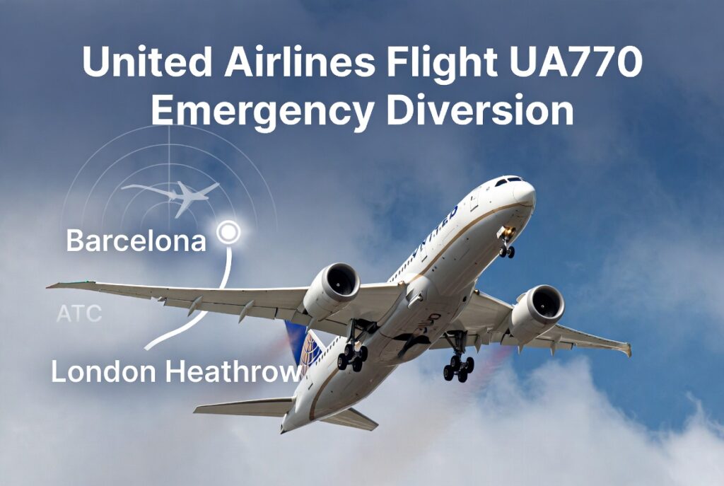 United Airlines Flight UA770 Emergency Diversion ifixit.org.uk