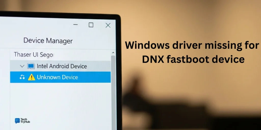 entering dnx mode waiting for fastboot command
