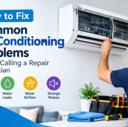 How to Fix Common Air Conditioning Problems Before Calling a Repair Technician