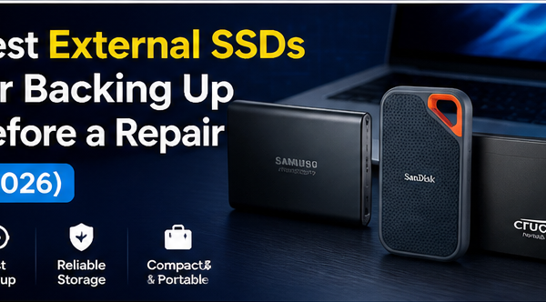 Best External SSDs for Backing Up Before a Repair (2026)