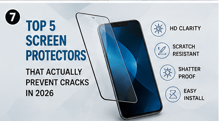 Top 5 Screen Protectors That Actually Prevent Cracks in 2026
