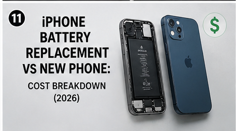 iPhone Battery Replacement vs New Phone: Cost Breakdown (2026)